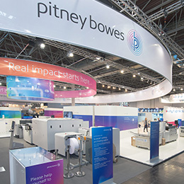 Pitney Bowes Stand, drupa 2016